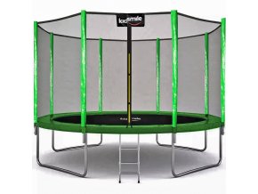 trampolina zielona kidsmile