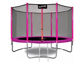 trampolina rozowa kidsmile 3nogi