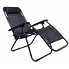 ȘEZLONG DE GRĂDINĂ ORION ZERO GRAVITY - NEGRU