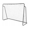 Poartă de fotbal Pro neagră 240 x 150 cm