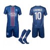 Echipament de fotbal pentru copii cu șosete lungi Dembélé PSG