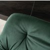Scaun de dining din velur verde Modesto material