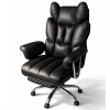 Scaun de birou rotativ negru Relax pro detalii