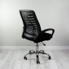 Fotel biurowy obrotowy ergonomiczny mikrosiatka Kolor obicia czarny
