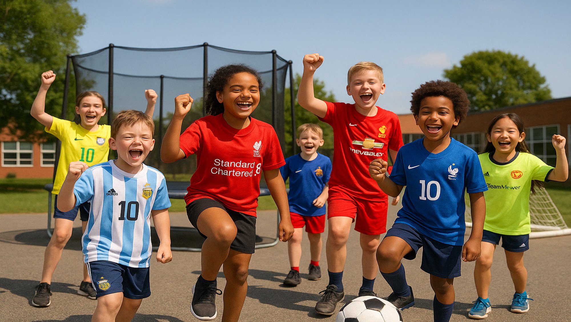 Ko se šolsko dvorišče spremeni v otroški sanj