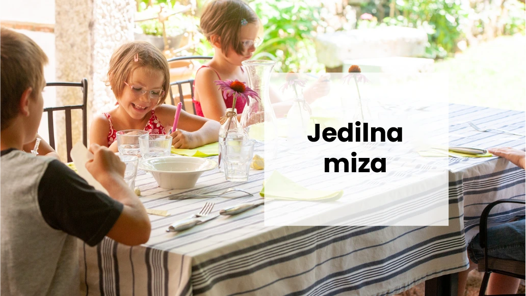 Kako izbrati varno in praktično mizo za družino z otroki
