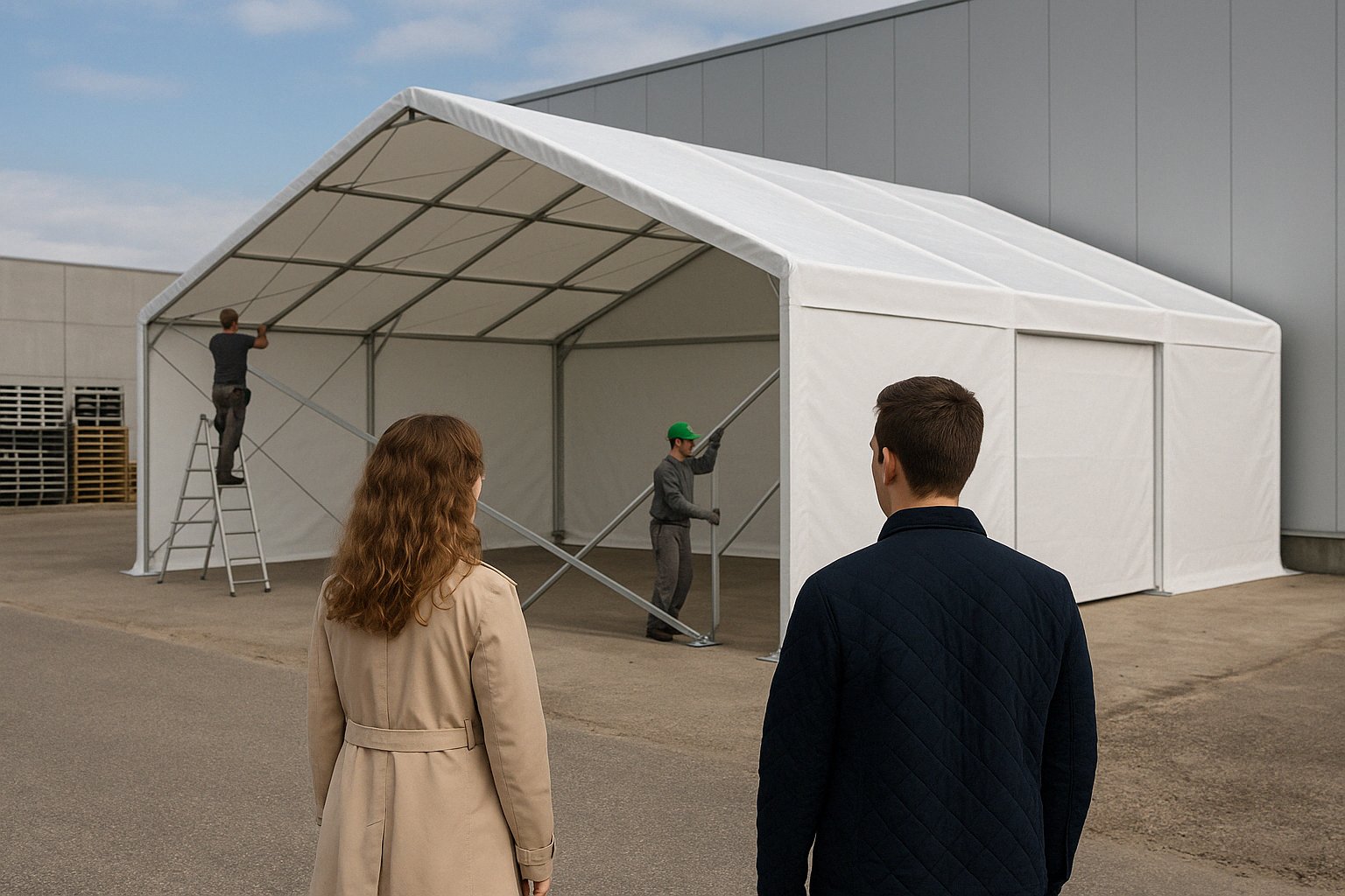 Hermiona in Sebastián in njihove celoletne hale