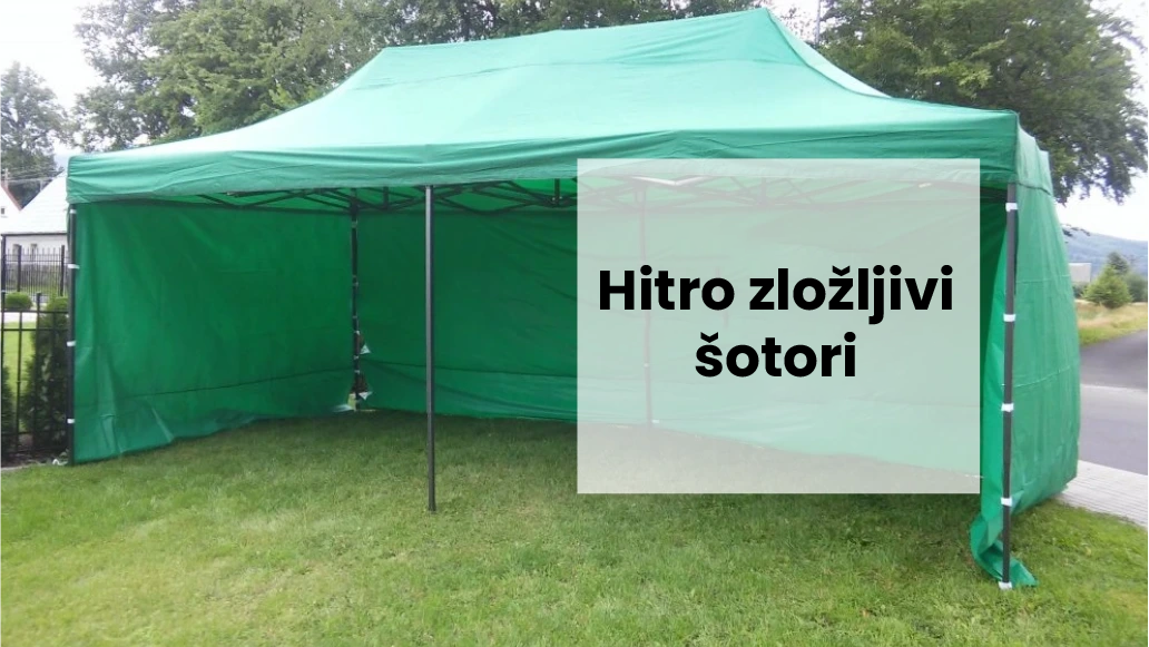Vse, kar morate vedeti o hitro zložljivem šotoru: sestavljanje, vzdržljivost, zaščita in praktični dodatki