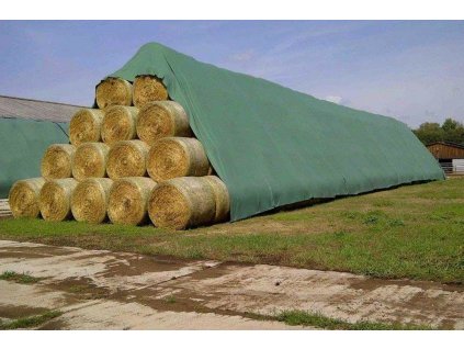 Pokrivna ponjava za bale sena 10,4 x 12,5 m 140 g/m2