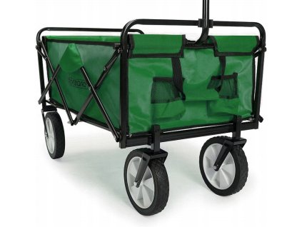 Zložljiv voziček 145 l zelena