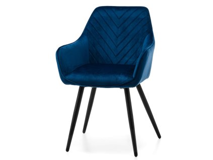 45063 3 jedalenska stolicka vasto velur modra