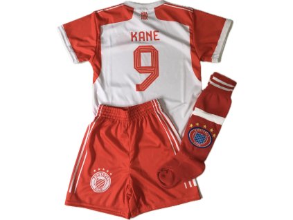 Otroški nogometni dres s štucni Kane Bayern Munich komplet