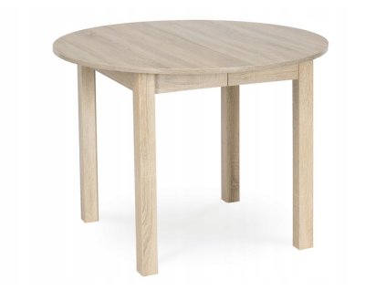 Okrúhly rozkladací stôl Harry 102-142 cm dub Sonoma