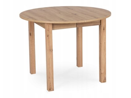 Okrúhly rozkladací stôl Harry 102-142 cm dub Riviera