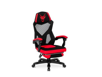 Gaming stol črna in rdeča Bing
