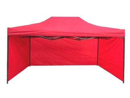 Škarjasti šotor Profi 3 x 4,5 m rdeč