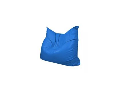 Sedežna blazina Puff modra 120 x 100 x 30 cm