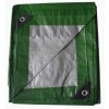 1191 krycia plachta zeleno strieborna 4x5 m 130g m2