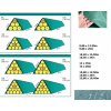 Pokrivna ponjava za bale sena 9,8 x 12,5 m 140 g/m2