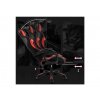 Igralni stol črno rdeči eko usnje FG02  + gratis masažna blazina