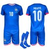 Otroški nogometni dres s štucni Mbappe France komplet