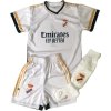 Otroški nogometni dres s štucni Alaba Real Madrid komplet