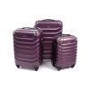 Vijolični potovalni kovčki