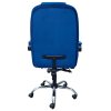 Pisarniški naslanjač nastavljiv žamet modri Boss  + masažna funkcija brezplačno