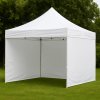 Škarjasti šotor aluminijasti HEX40L 3 x 3 m bel
