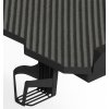 Igralna miza z RGB osvetlitvijo črna 140 cm BG03
