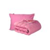Set paplóna a vankúša v ružovej farbe