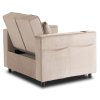 Raztegljivi fotelj bež menčester Solor