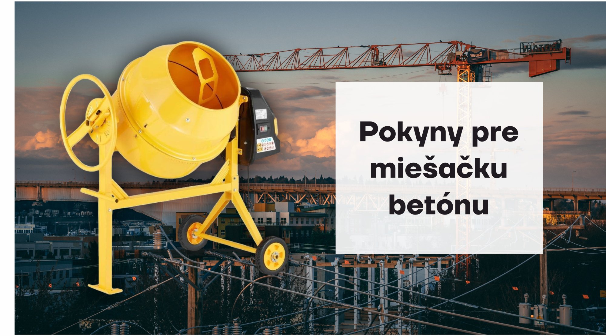Miešačka betónu