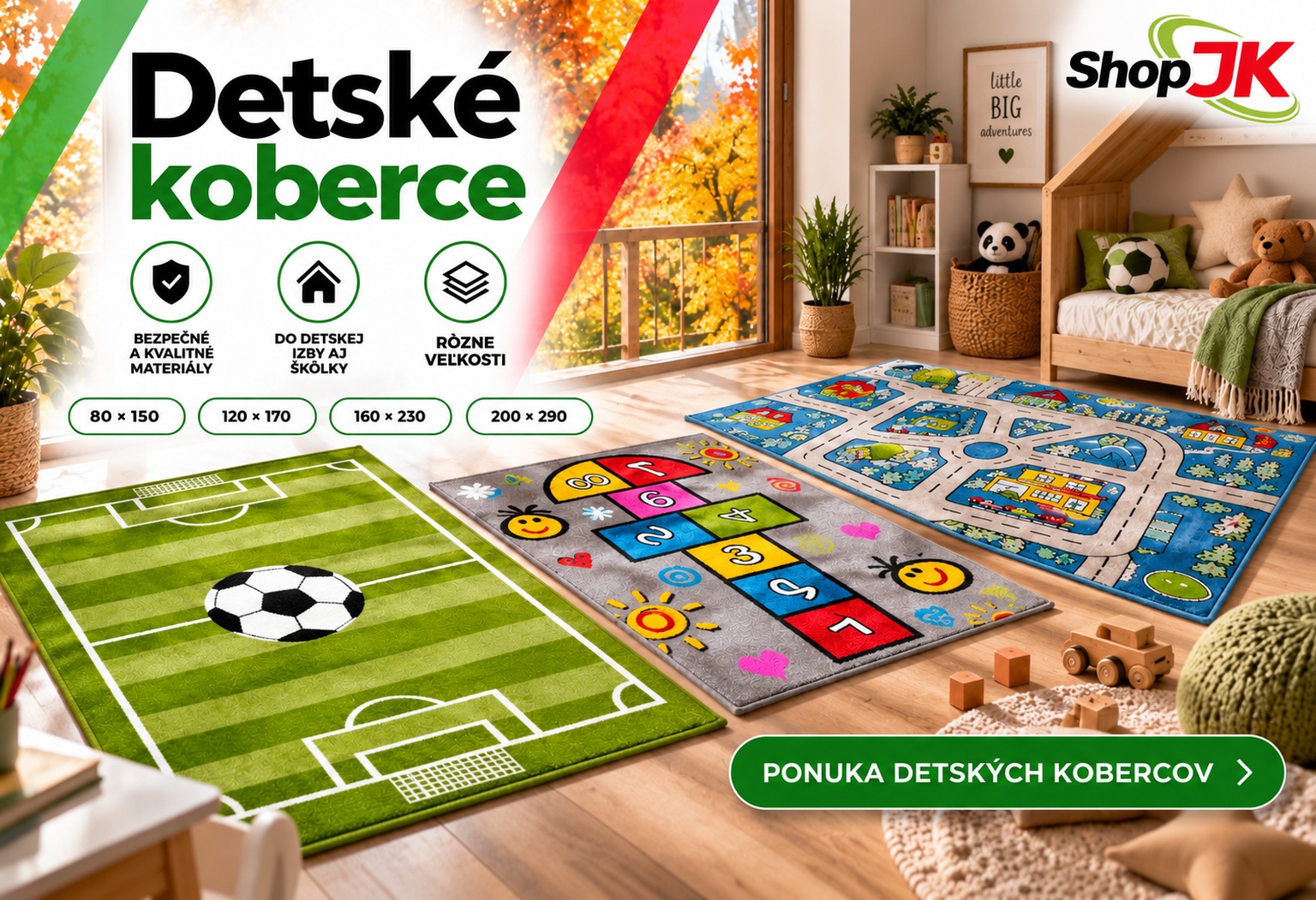 koberce jesen 2026