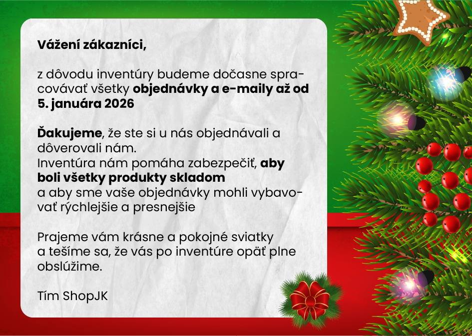 Vianočné sviatky inventúra