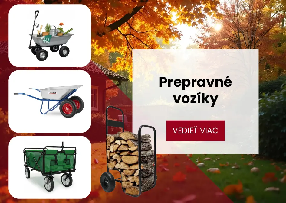 Prepravné vozíky