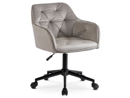 Ukážka šedej kancelárskej stoličky  Konor