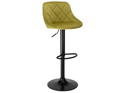 barová stolička cydro black velvet