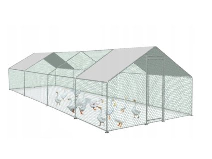 Ukážka výbehu pre hydinu v rozmere  3 x 8 m