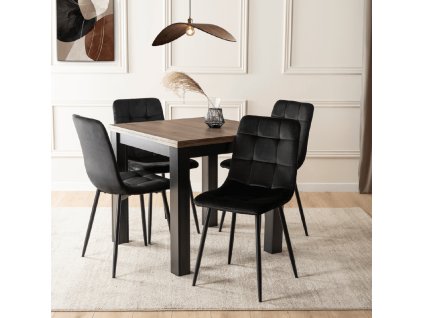 Ukíýka jedálenskej zostavy stola Max a stoličky Peru