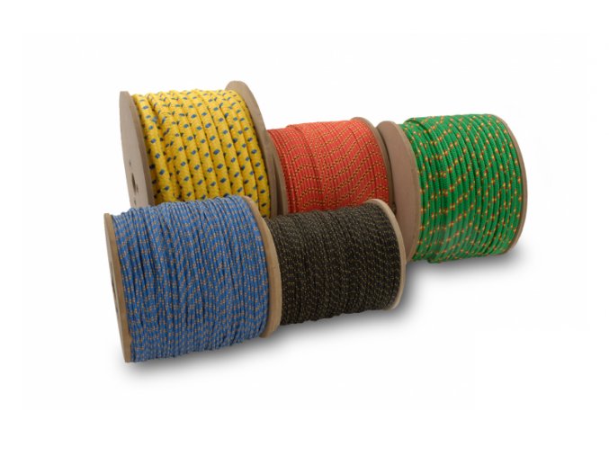 Sťahovacie lano 4 mm rôzne farebné prevedenie