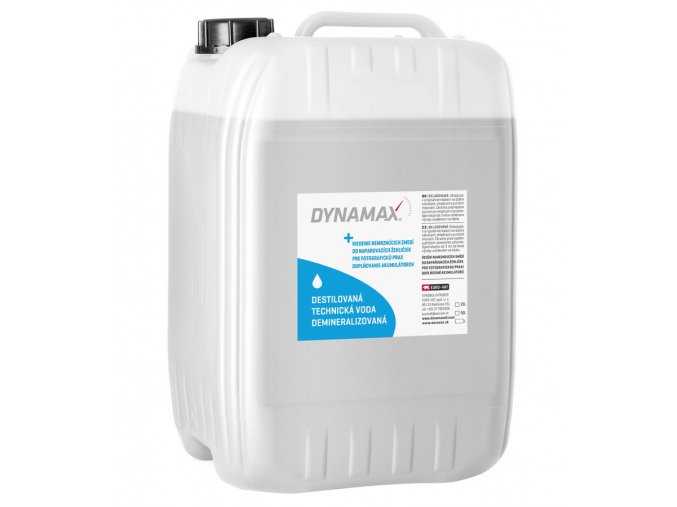 DYNAMAX 25L DEMINERALIZOVANÁ TECHNICKÁ VODA