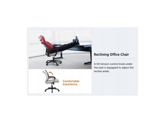 Fotel biurowy obrotowy ergonomiczny mikrosiatka EAN 5903678528508