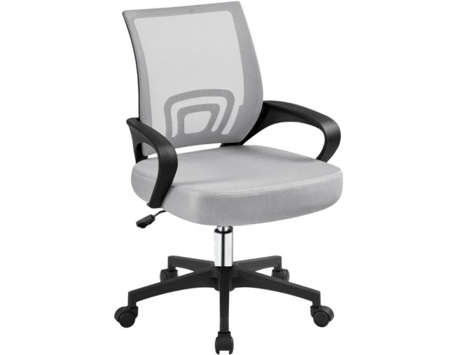 KANCELÁRSKE KRESLO ERGONOMIC ŠEDÉ KO25SZ