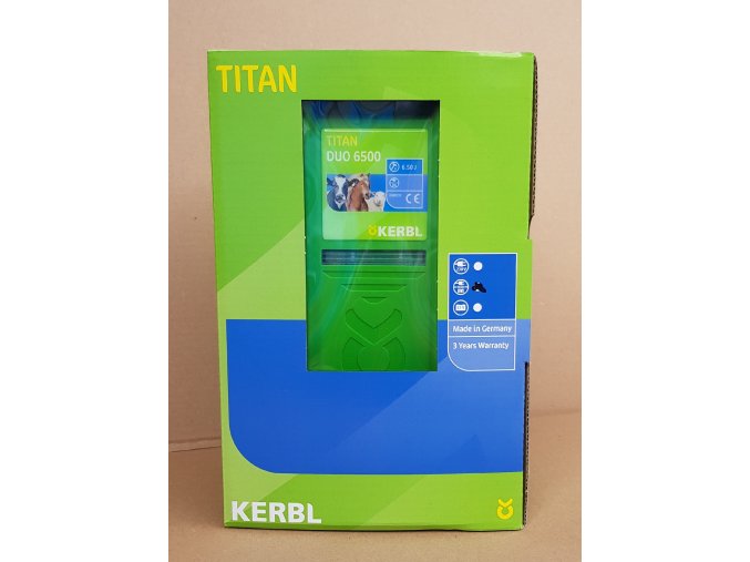 UNIVERZÁLNY ZDROJ ENERGIE KERBL TITAN DUO 6500-230V