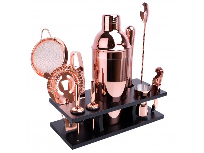 BARMÁNSKY SET COVENTRY ROSEGOLD 10 DIELNY