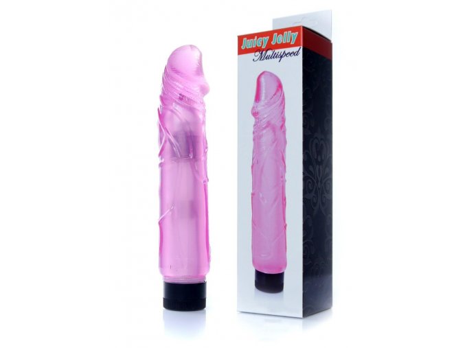 VIBRÁTOR  JUICY JELLY MULTISPEED PINK 670003