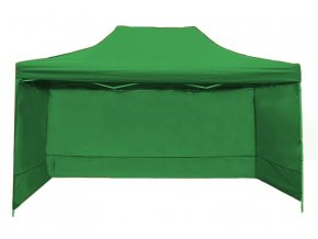 Nožnicový stan profi 3x4,5m zelený