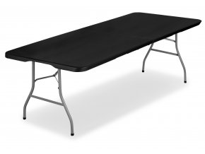 Skladací stôl 240 cm čierny