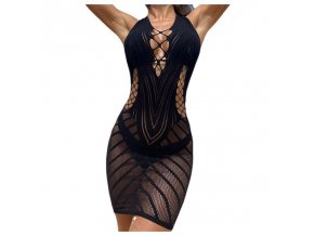 sukienka tuba bodystocking body kabaretka stroj rekawiczki bielizna runiwersalny bzn07 (2)